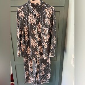 Victoria’s Secret Cotton L/S Pajamas Sz Large